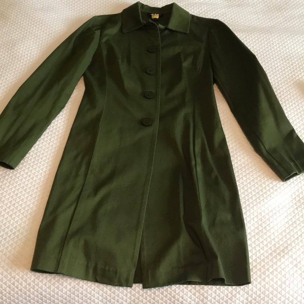 Green Trench Coat